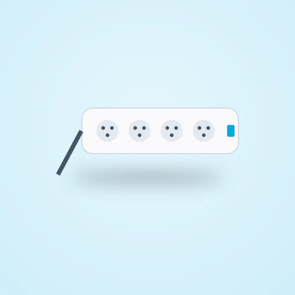 Anker 6-Outlet Surge Protector with USB — view 1