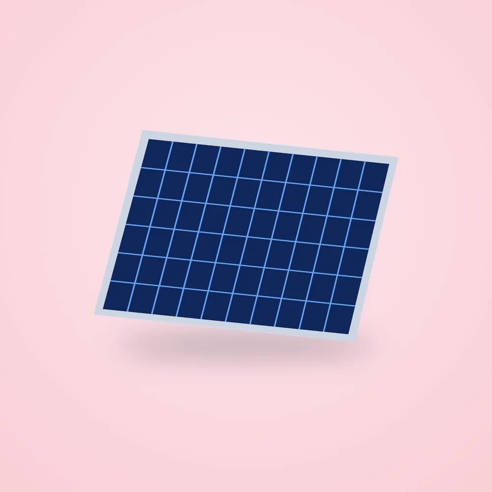 Luminous 165W Poly Solar Panel — view 1