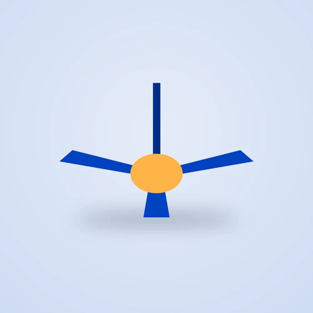 Panasonic 56" Ceiling Fan F-56MZ2 — view 1